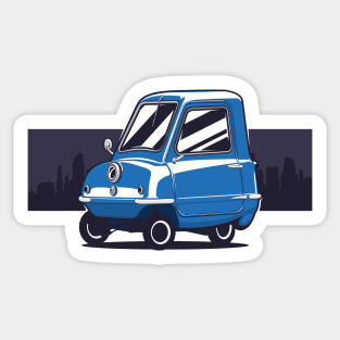 Blue Peel P50 Micro Sticker